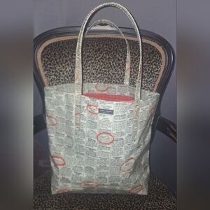 Kate Spade Newspaper Print Tote Bag